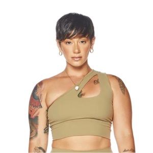 ILUS One shoulder sports bra